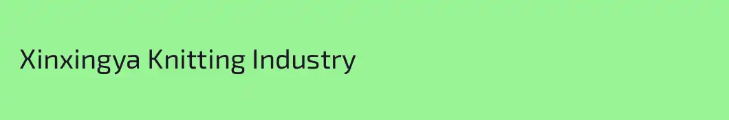  Xinxingya Knitting Industry